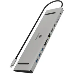 ICY BOX IB-DK2106a-CPD USB Type-C DockingStation with Triple