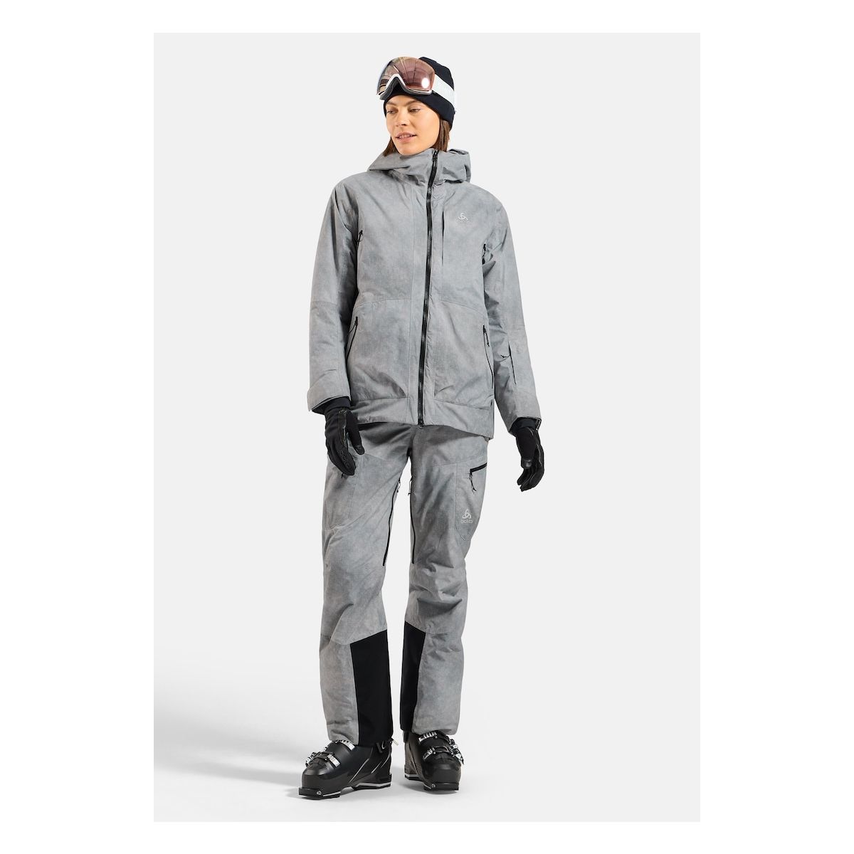 Odlo The Odlo x POW Collective Voices Insulated Ski Jacket odlo silver grey (10350) XS 560771-10350-XS