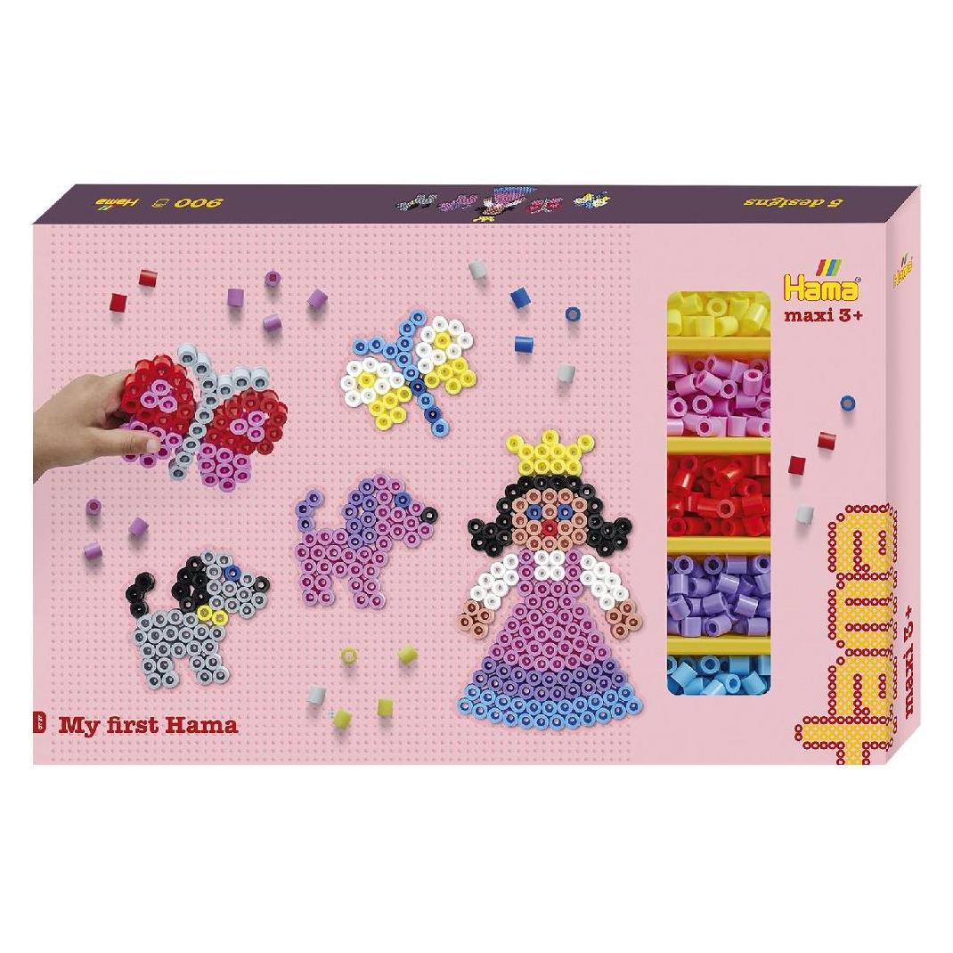 Hama - Maxi Giant Gift Box with 900 Beads and 3 Pegboards - (388717) (388717)