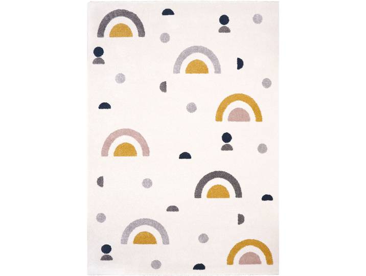 Kinderteppich Estefania ecru Polypropylen 120 x 170 cm