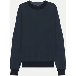 Strickpullover Blau L