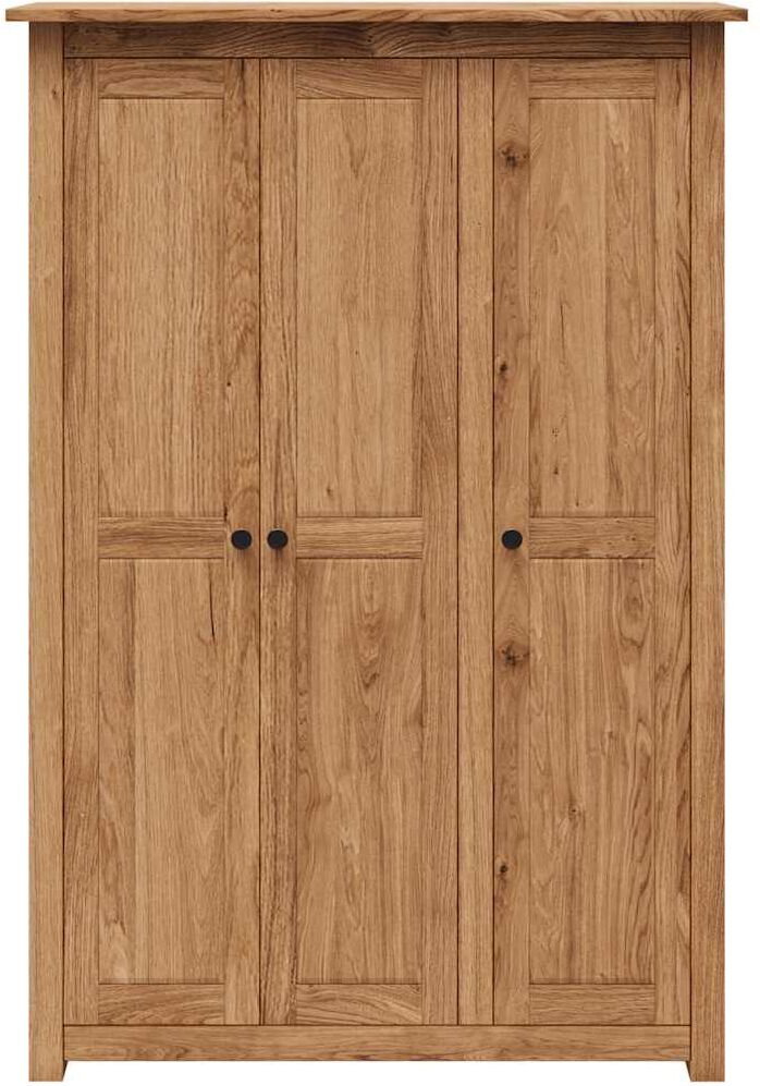 vidaXL Garde-robe à 3 portes 118x50x171,5 cm Pin Assortiment Panama
