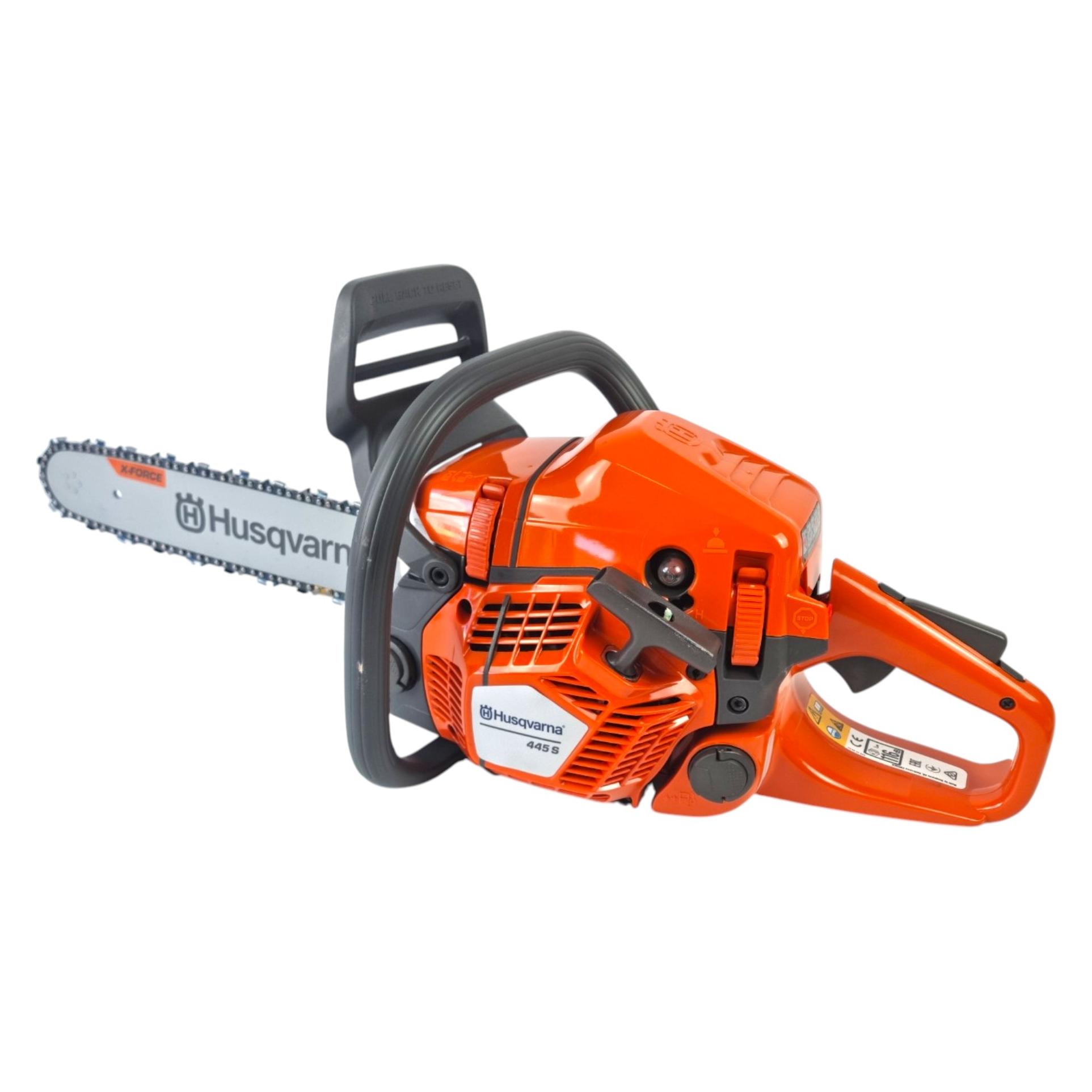 Husqvarna 445S Benzin Motorsäge Kettensäge 50,2 cm³ 2,2 kW 38 cm 15" ( 970 70 19-15 ) (Benzin Kettensäge) (970701915)