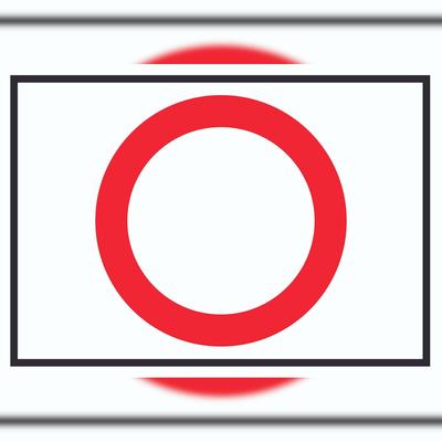 HB-Druck Durchfahrt verboten Symbol Schild A2 (420x594mm)