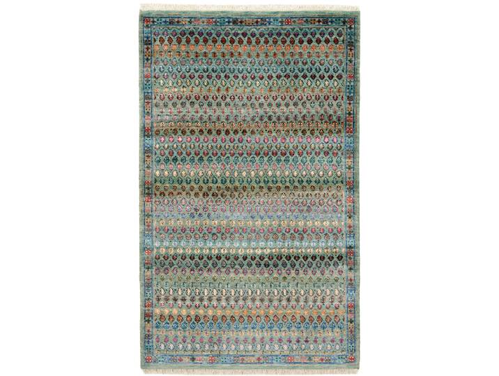 Sarough Mir Boteh Teppich 93x154 Handgeknüpft Orientteppich