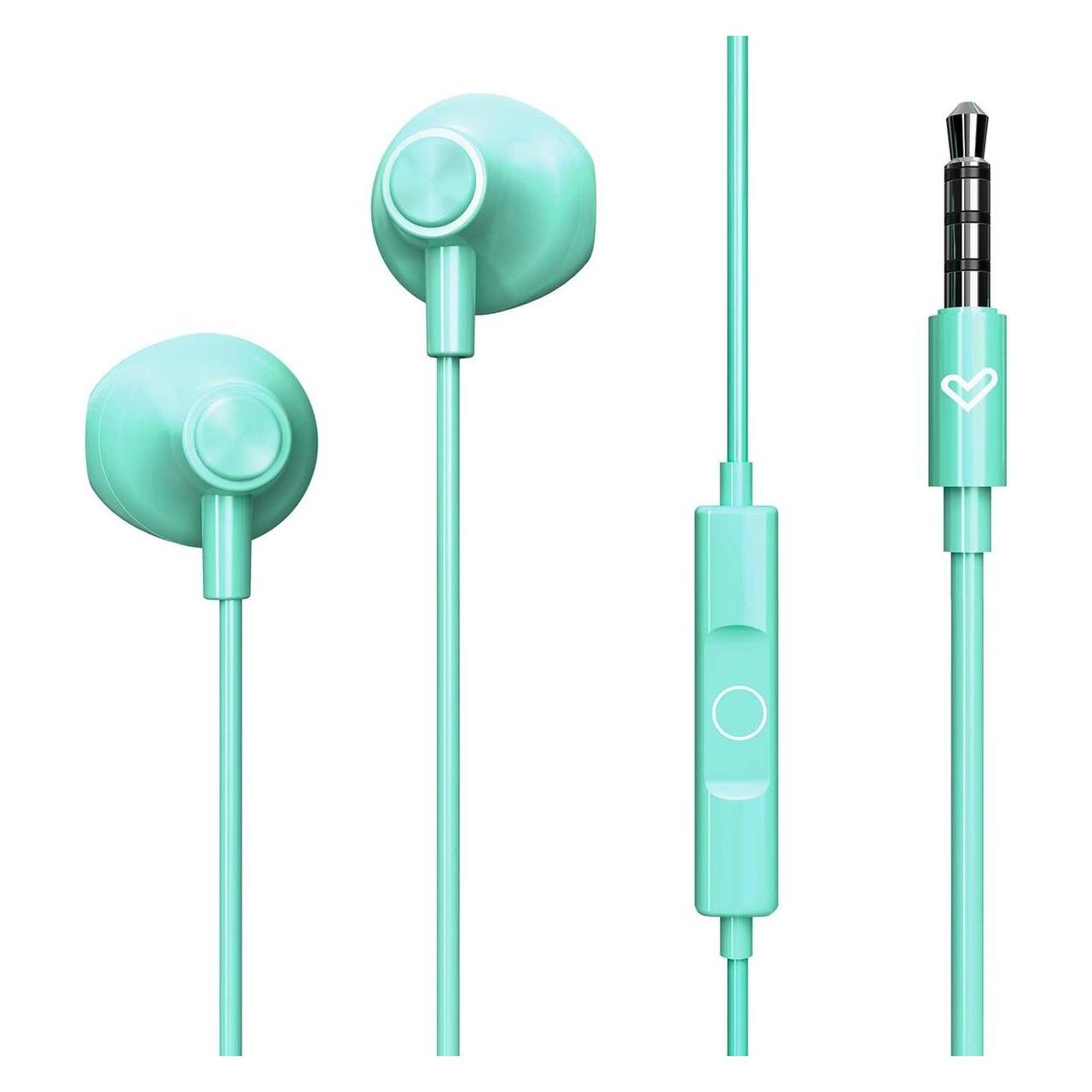 Energy Sistem Wired Earphones | EasyPods | Built-in microphone | 3.5 mm jack | Mint (Kabelgebunden) (459315)