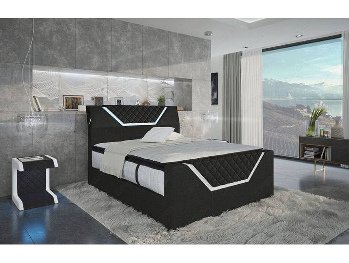 Boxspringbett Nantes Stoff
