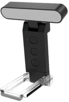 Everyday Crate Rechargeable LED Reading Light Clip Bookmark Lamp With Adjustable Brightness & Eye Care Modes black