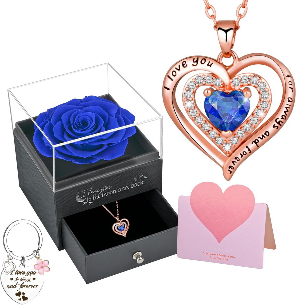 Eeuwige Rode Roos in Luxe Geschenkdoos