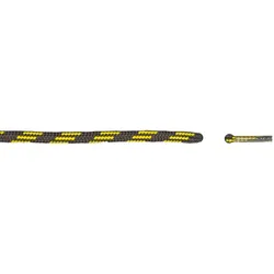 Barth Schuhbandl Bergsport extra dick rund (1 Paar) - 150 cm - dunkelgrau / gelb
