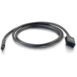 C2G Verlängerungskabel USB-C auf C 3.1 (Gen 2) Stecker/Buchse () (0.90 m, USB 3.2 Gen 2), USB Kabel