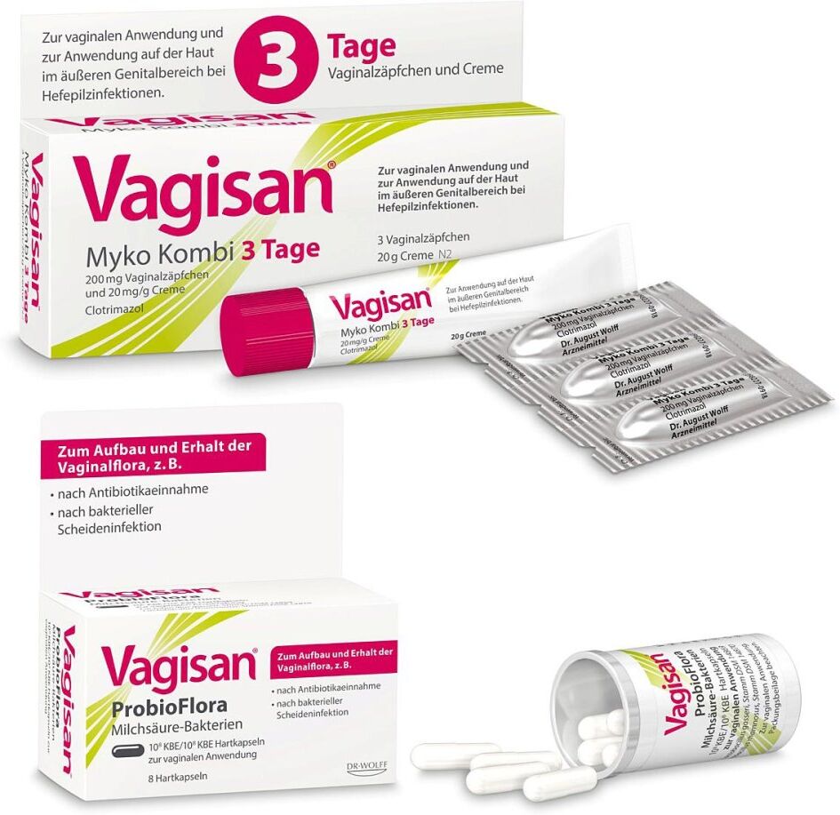 Vagisan Set bei Scheidenpilz
