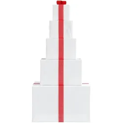 vidaXL, Weihnachtsbeleuchtung, Weihnachtsdekoration Geschenkbox 250 LEDs Warmweiss