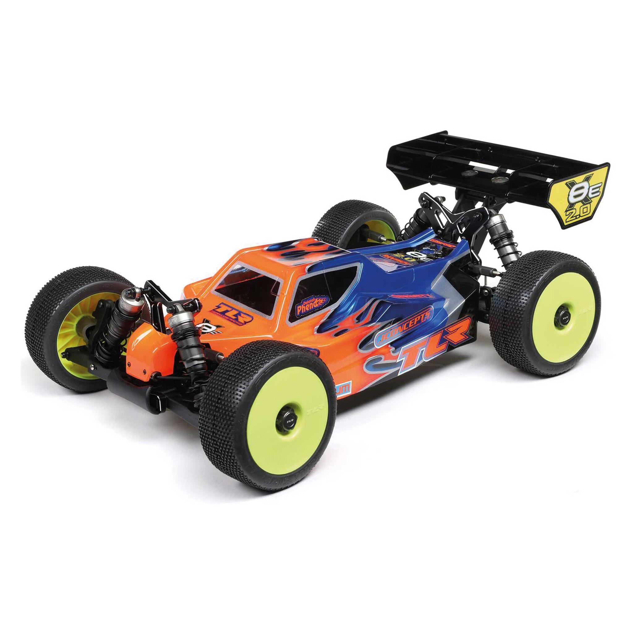 Losi 8IGHT-X/E 2.0 Combo Race Kit:1/84WD Nitro/Elektro Buggy (Kit) (TLR04012)
