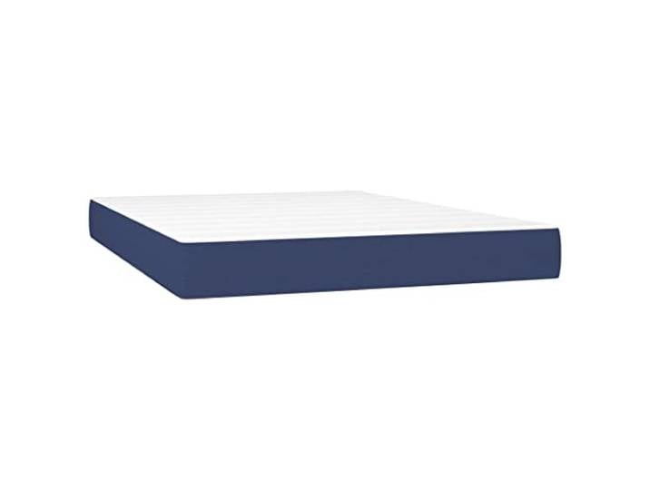 TUERYAFEK Taschenfederkernmatratze Mittel Blau 140x190x20 cm Atmungsaktiver Stoff, stoßdämpfender Schaumstoff, mittelharte Stützung, für Rucken- und Bauchschlager
