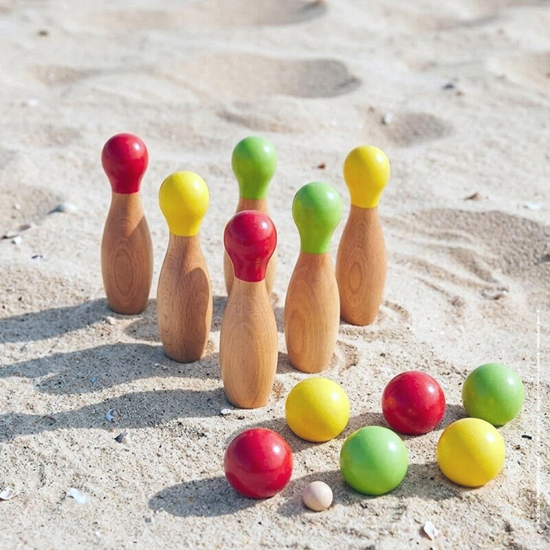 jeu de bowling et de pétanque en bois - Jeujura