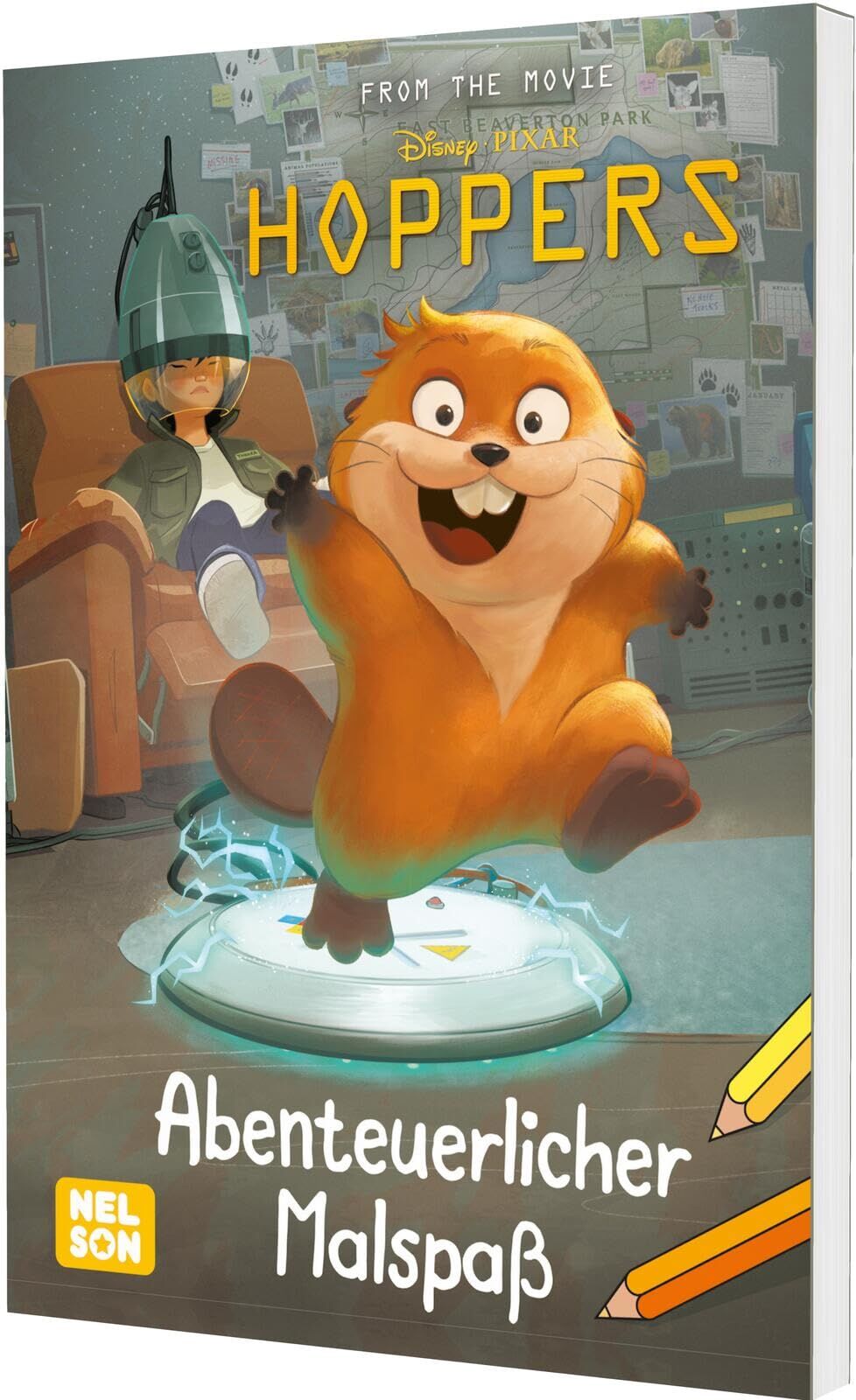 Disney Kreative Beschäftigung: Hoppers: Malblock zum Film - Preis vom 17.10.2026 19:25:27 h