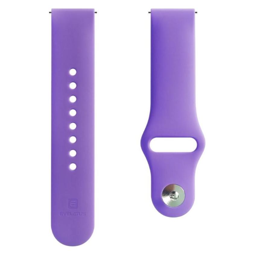 Evelatus 22mm Silicone Loop (22 mm, Silicone) (EVEAN22SWDP)