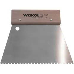 WAKOL Zahnspachtel TKB B3