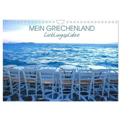 Mein Griechenland - Lieblingsplätze (Wandkalender 2027 DIN A4 quer), CALVENDO Monatskalender