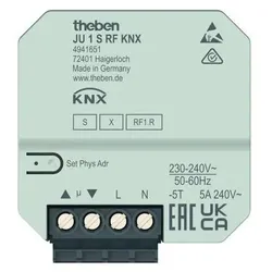 Theben UP-Funk-Jalousieaktor JU 1 S RF KNX