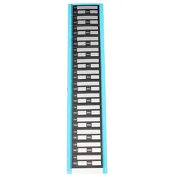 Brady, Etiketten, B-184, WOAF-32-D, Beschriftbare Etiketten für Inventarisierung, Aluminiumfolie, Schwarz auf
