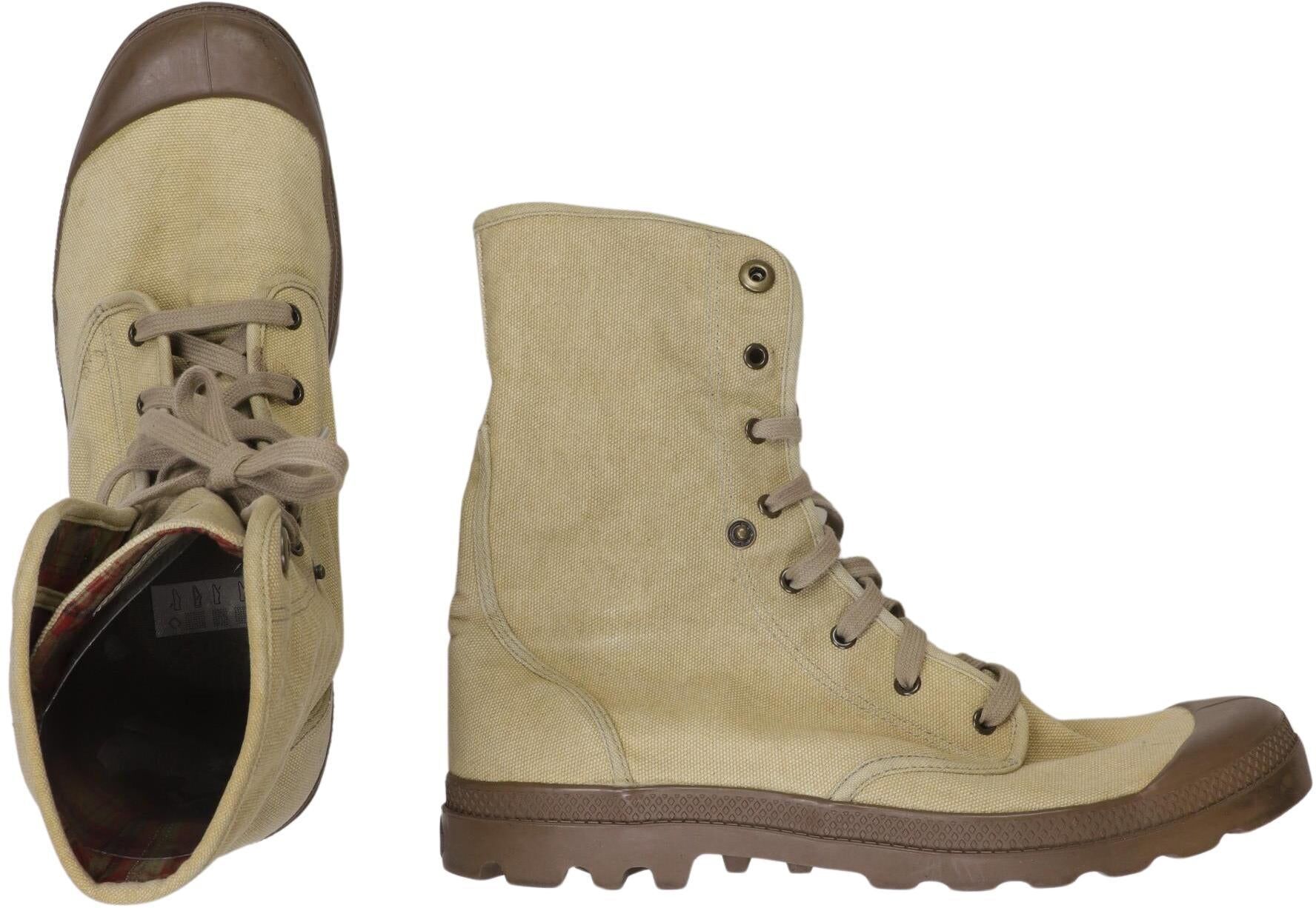Palladium Herren Stiefel, Beige, Gr. EU 47, kein / Etikett - Second Hand