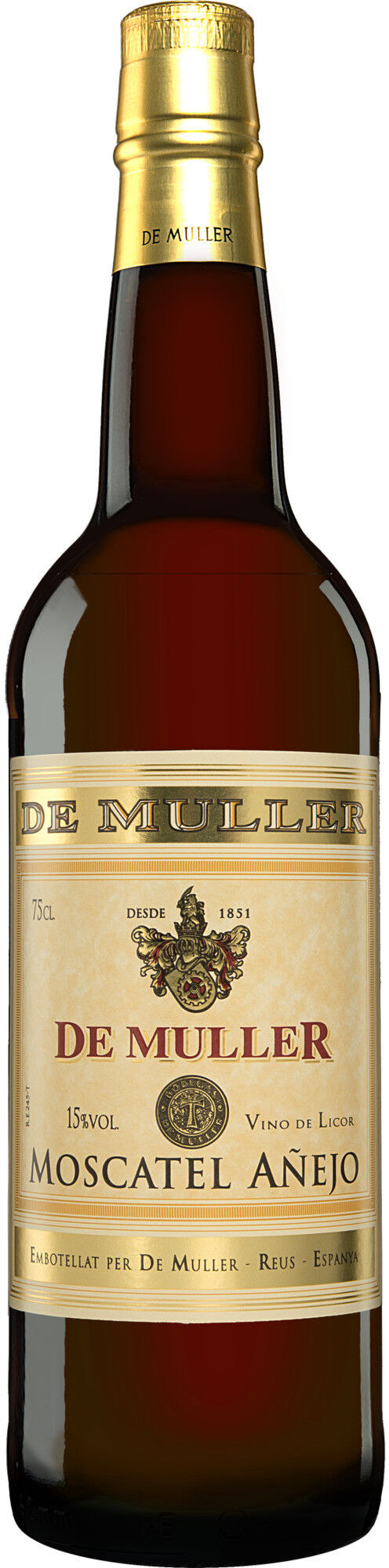 De Muller Moscatel »Añejo« 15% Vol. Süß aus Spanien