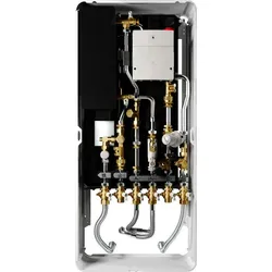 BOSCH Wohnungsstation F7002 35 RSB ungemischt, Aufputz, 35 kW, Edelstahl