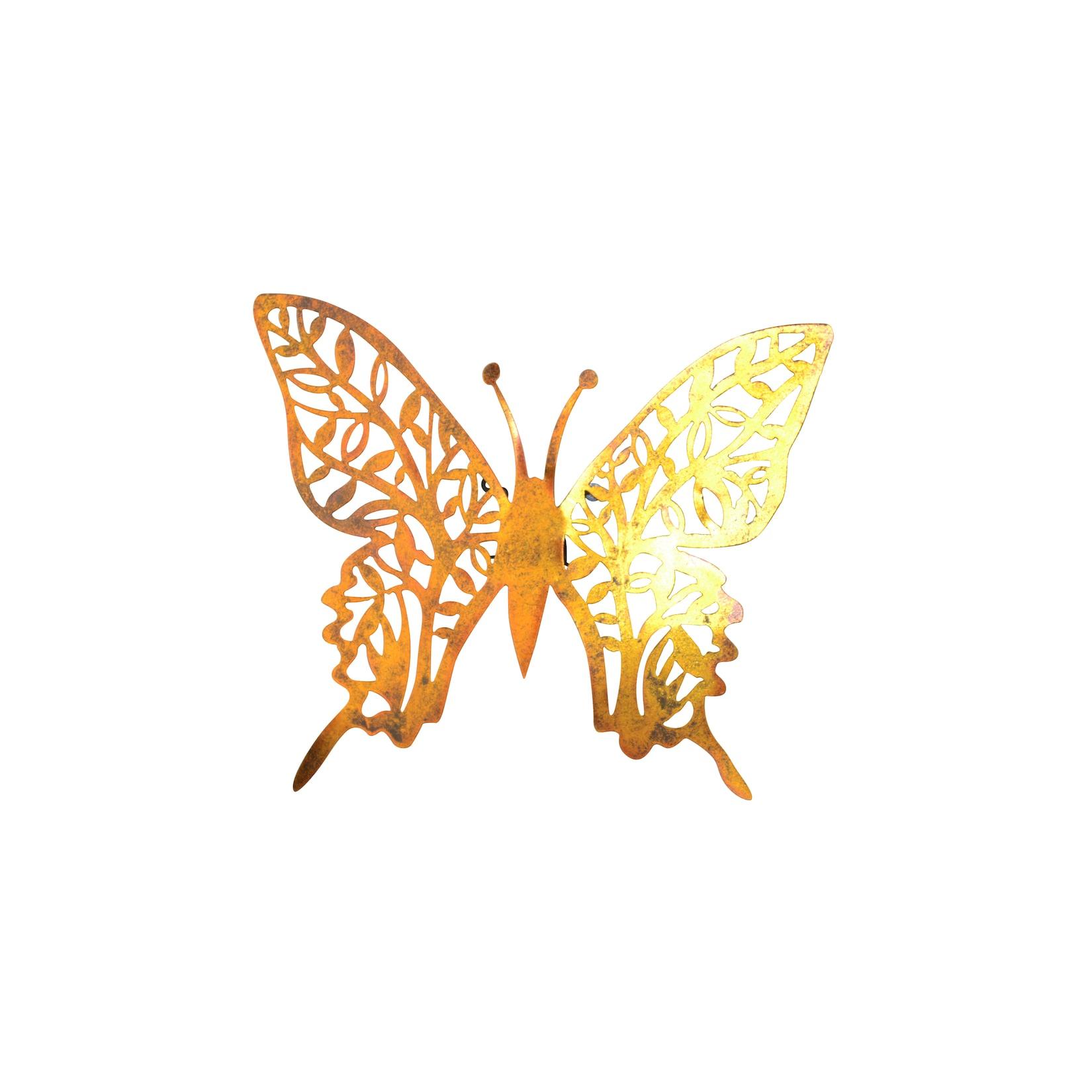 möbel direkt online Wanddekoration Butterfly 1 goldfarben