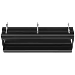 Gessi lineares Deckeneinbau-System, Grundkörper mit personalisierter Länge (minimale Länge =250 maximale Länge =2000mm) mit Doppelboden-Innen-Blende, 61020299