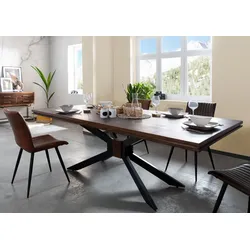 Esstisch Mango 210x107x76 braun lackiert STILMÖBEL #121