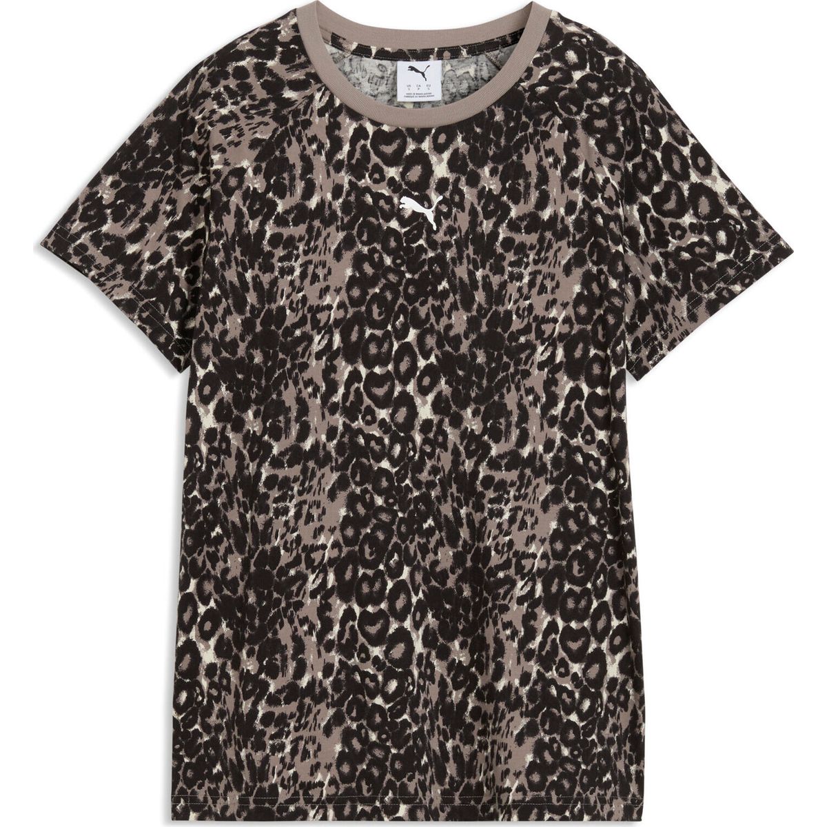 Puma Graphics Animal Standard AOP Tee mouse gray (81) XS 695777-81-XS