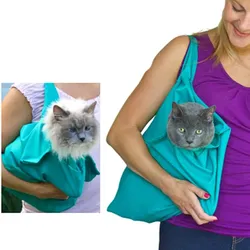 Tragetasche für Hund, Katze / Transporttasche - blau