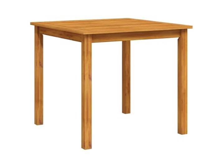 vidaXL Akazienholz Massiv Gartentisch Rustikal Esstisch Balkontisch Holztisch Massivholztisch Gartenmöbel Tisch Terrassentisch 85x85x74cm