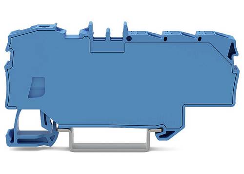WAGO 2006-8034 Verteiler-Reihenklemme Käfigzugfederanschluss Blau 12St.