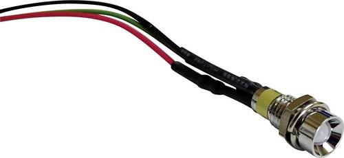 TRU Components BD-0608 12V LED-Signalleuchte mehrfarbig Rot, Grün 12 V/DC