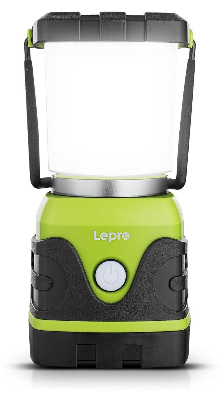 Lepro LED campinglamp met 1000 lumen en IPX4 waterdichtheid