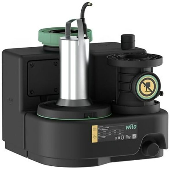 Wilo Station de relevage individuelle DrainLift SANI-S 11M/1, prise de terre, 230 V (2549900)