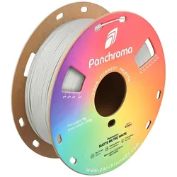 Polymaker Panchroma Matte PLA Filament, 1,75mm, 1kg - Farbton: Muted White