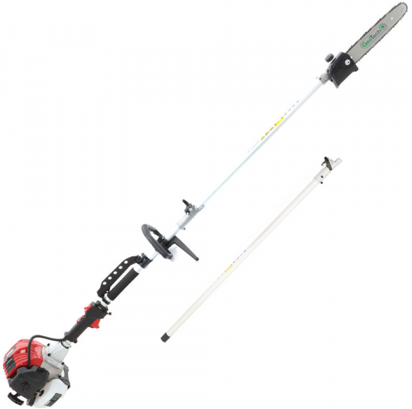 Perche élagueuse thermique 2 temps GeoTech GT-2 43 L avec perche de rallonge - 43 cm3