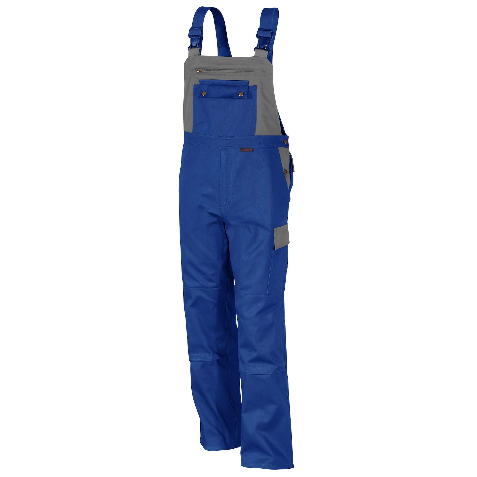 QUALITEX HIGH QUALITY WORKWEAR Latzhose image kornblau/hellgrau Herren: 26