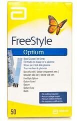 Abbott Freestyle Optium Strisce Reattive Glicemia 50 Pezzi