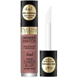 Angenehm cremiges Rouge und flüssiger Lippenstift