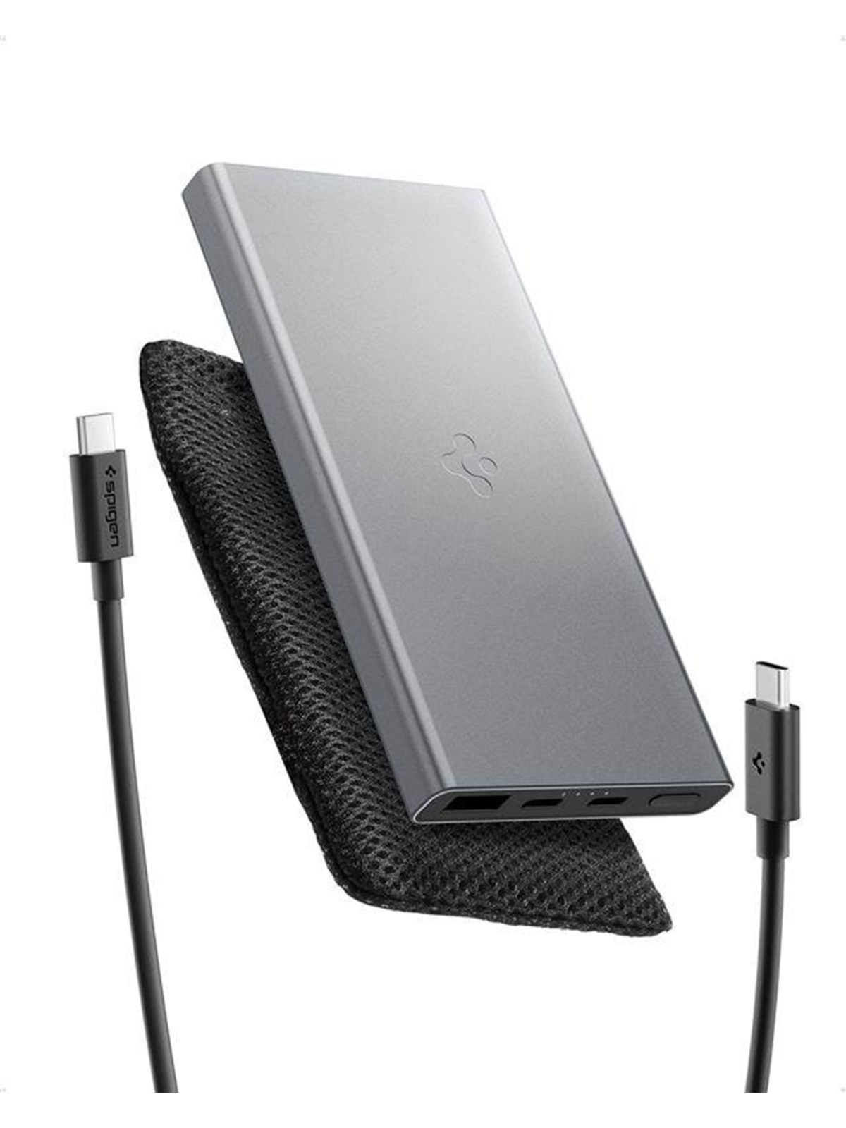 Spigen Essential 10000mAh 22.5W Portable Charger - gray EA2210 - 10000 mAh