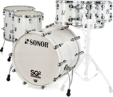 Sonor SQ2 Rock Set Beech White Spkl. White Sparkle