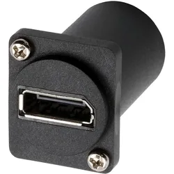 Exsys D-Typ Adapter DP BU - Mini DP BU (DisplayPort), Video Adapter, Schwarz