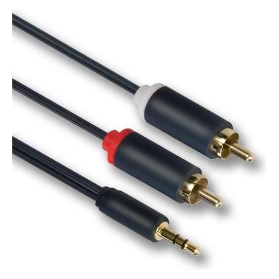 Mercodan PRO Minijack-RCA 5,0m, ULTRA (5 m, AUX Kabel, Cinch Kabel) (153212050)