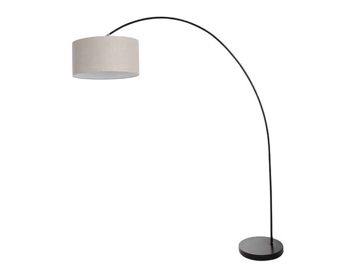 Lampadaire Solva Bambus 4 x 172 x 185cm Marron/Noir/Noir/Marron clair Lin E27