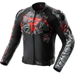 Rebelhorn Vandal 2 Cruze Motorrad Lederjacke 54